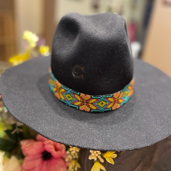 Charlie 1 horse black gold digger cowboy hat - Picture 3 of 8